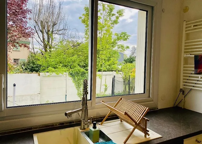 度假居 Maison Spacieuse A 30min De Paris 蒙莫朗西